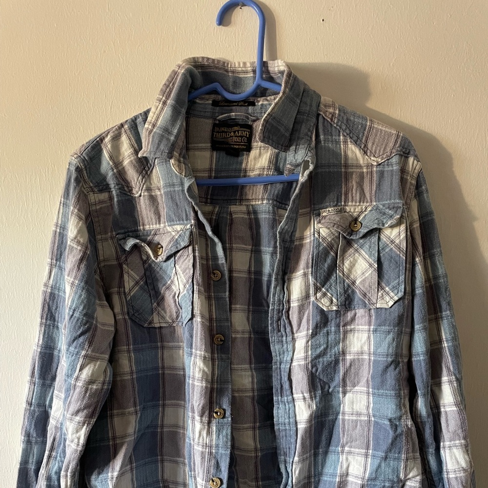 Third & Army denim co. Flannel